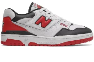 New Balance 550 White Red Black