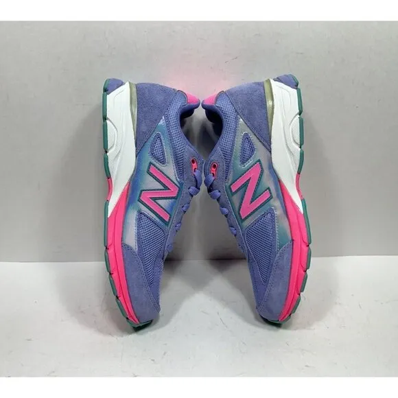 New Balance 990v4 Purple Pink Youth 6 / Women’s Size 7.5 Shoes KJ990LTG Sneakers
