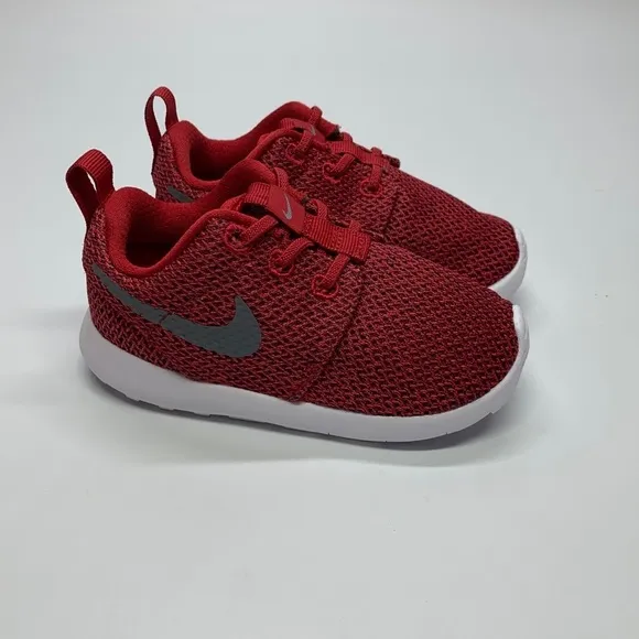 New Nike Roshe One Red Toddler Shoes
