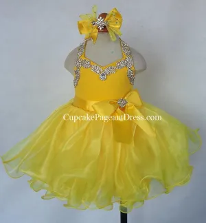 Newborn/Child/Infant/Little Girl/Toddler Baby Doll Pageant Dress