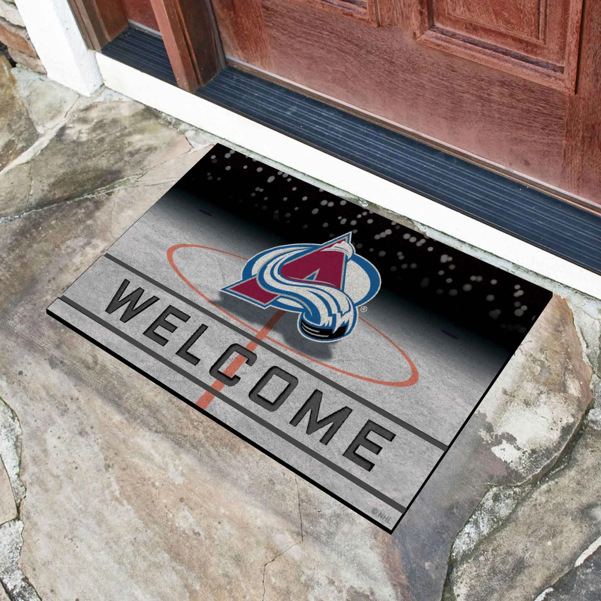 NHL - Colorado Avalanche Crumb Rubber Door Mat