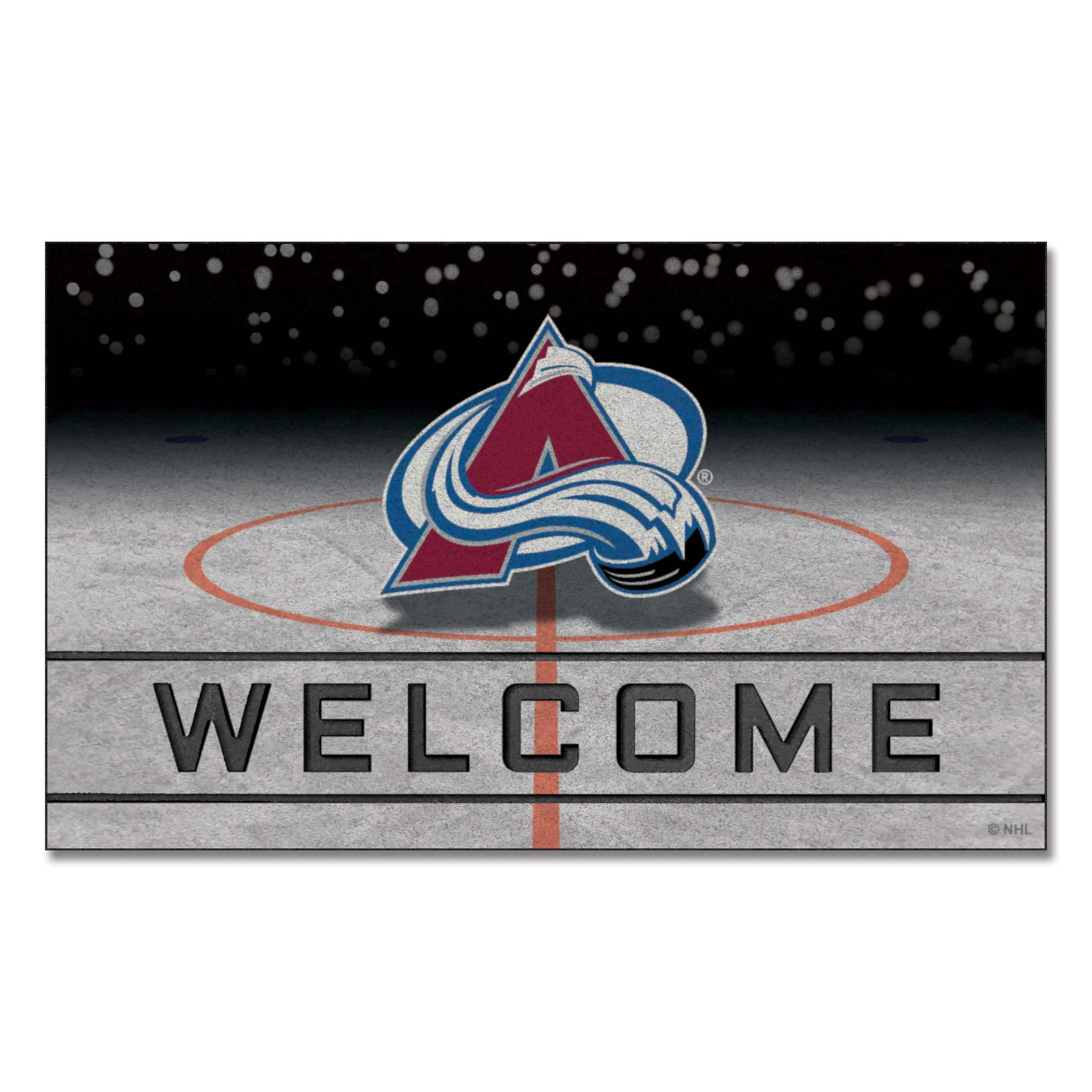 NHL - Colorado Avalanche Crumb Rubber Door Mat