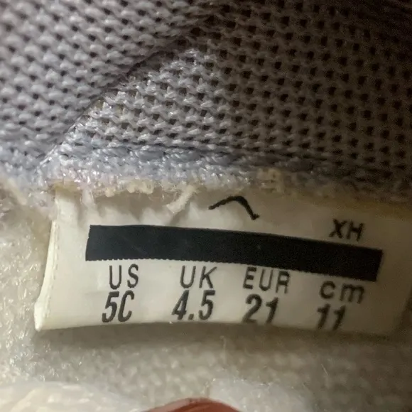 Nike Air Jordan 1 PHAT Toddler Size 5 White/Metallic Gold-Silver