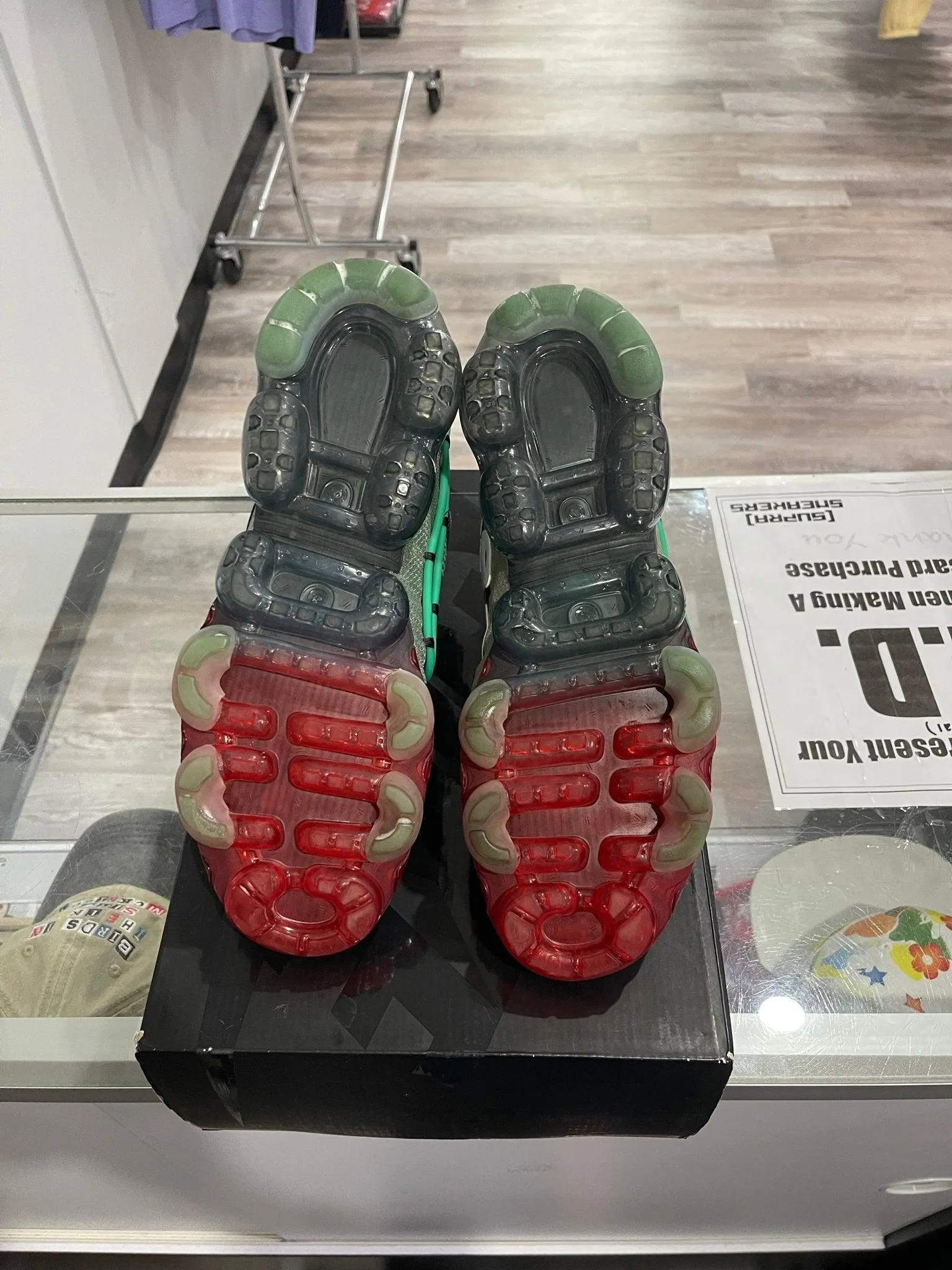 Nike Air VaporMax 2019 Cactus Plant Flea Market - Size 12 Women's / 10.5 Mens - USED
