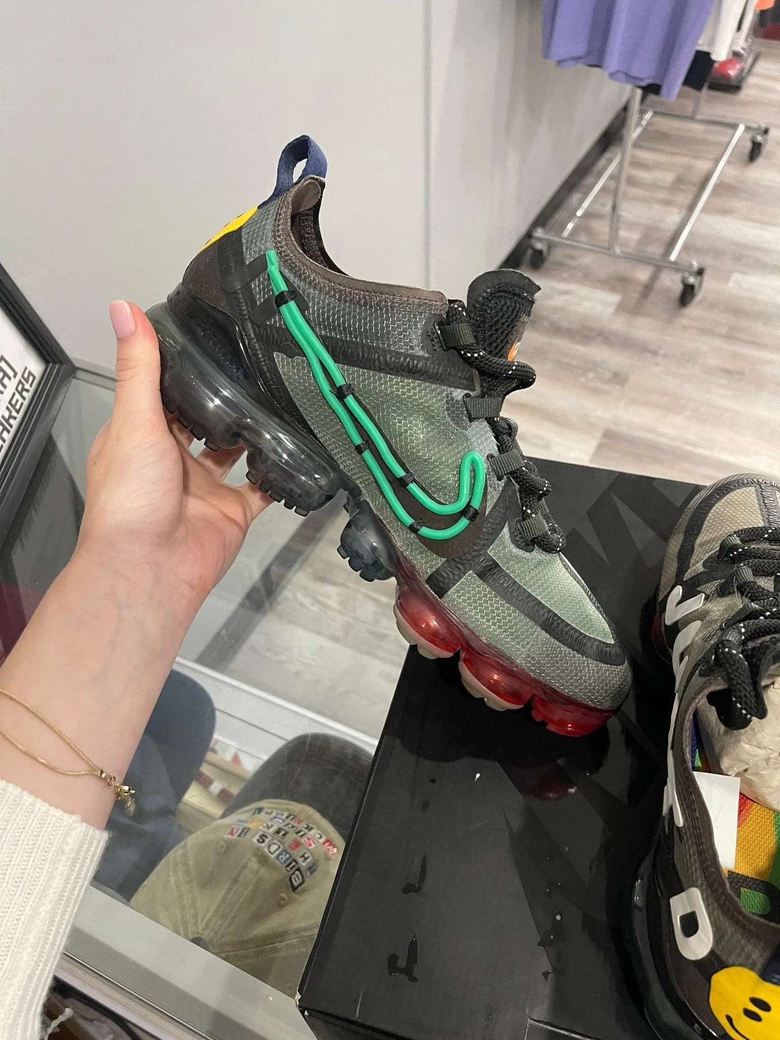 Nike Air VaporMax 2019 Cactus Plant Flea Market - Size 12 Women's / 10.5 Mens - USED