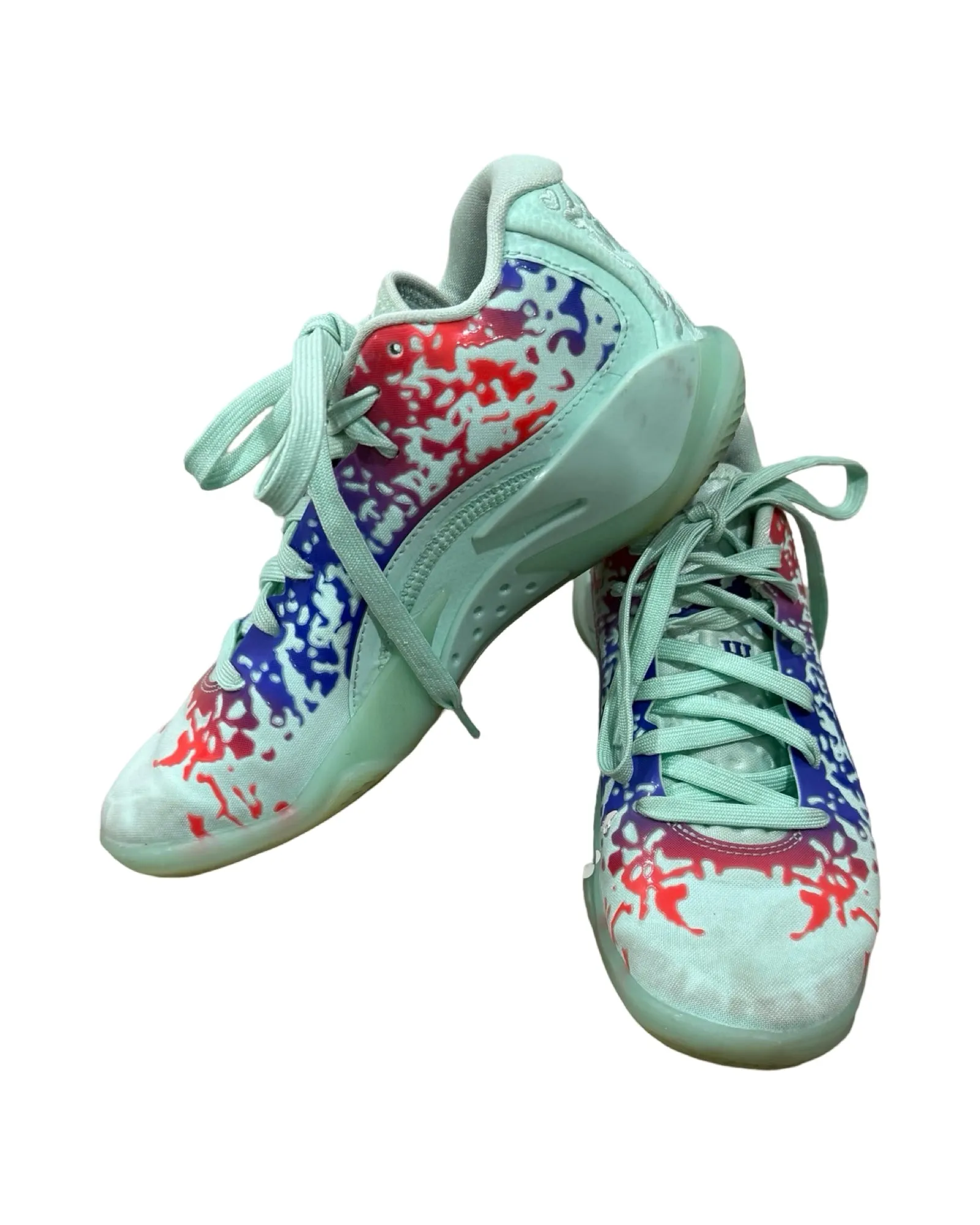 Nike Jordan Basketball Shoes - Zion 3 Rising “Blood Sweat and Tears” - youth size 4