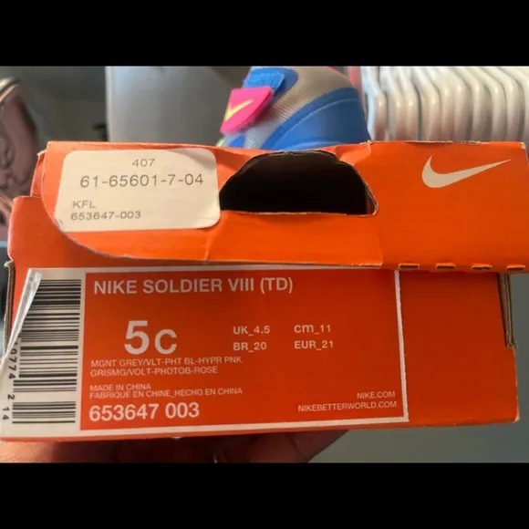 Nike LeBron Soldier VIII TD Toddler Shoes