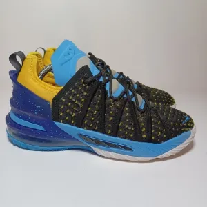 Nike LeBron XVIII Minneapolis Lakers GS Youth Sz 5.5 Shoes CW2760-006 (284 Box32