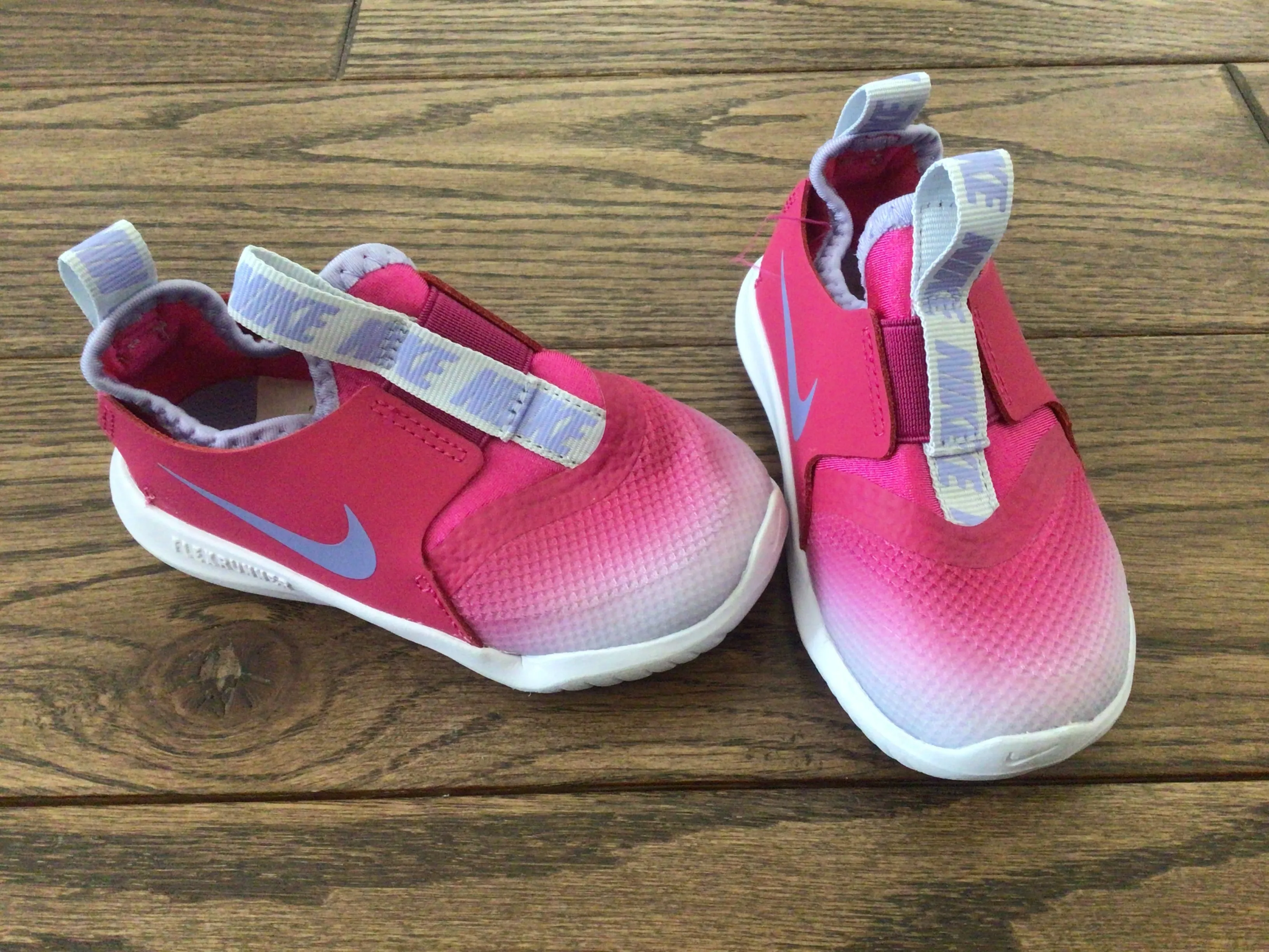 Nike pink purple shoes-8