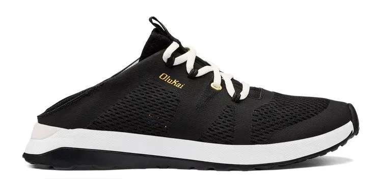 OluKai Huia Women’s Slip-On Athletic Shoes Black