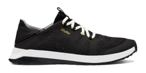 OluKai Huia Women’s Slip-On Athletic Shoes Black