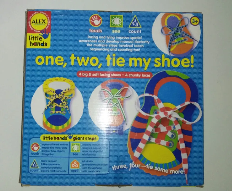 One Two Tie My Shoe Alex Toys