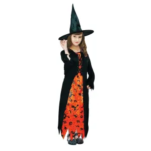 Orange Witch Costume - Child