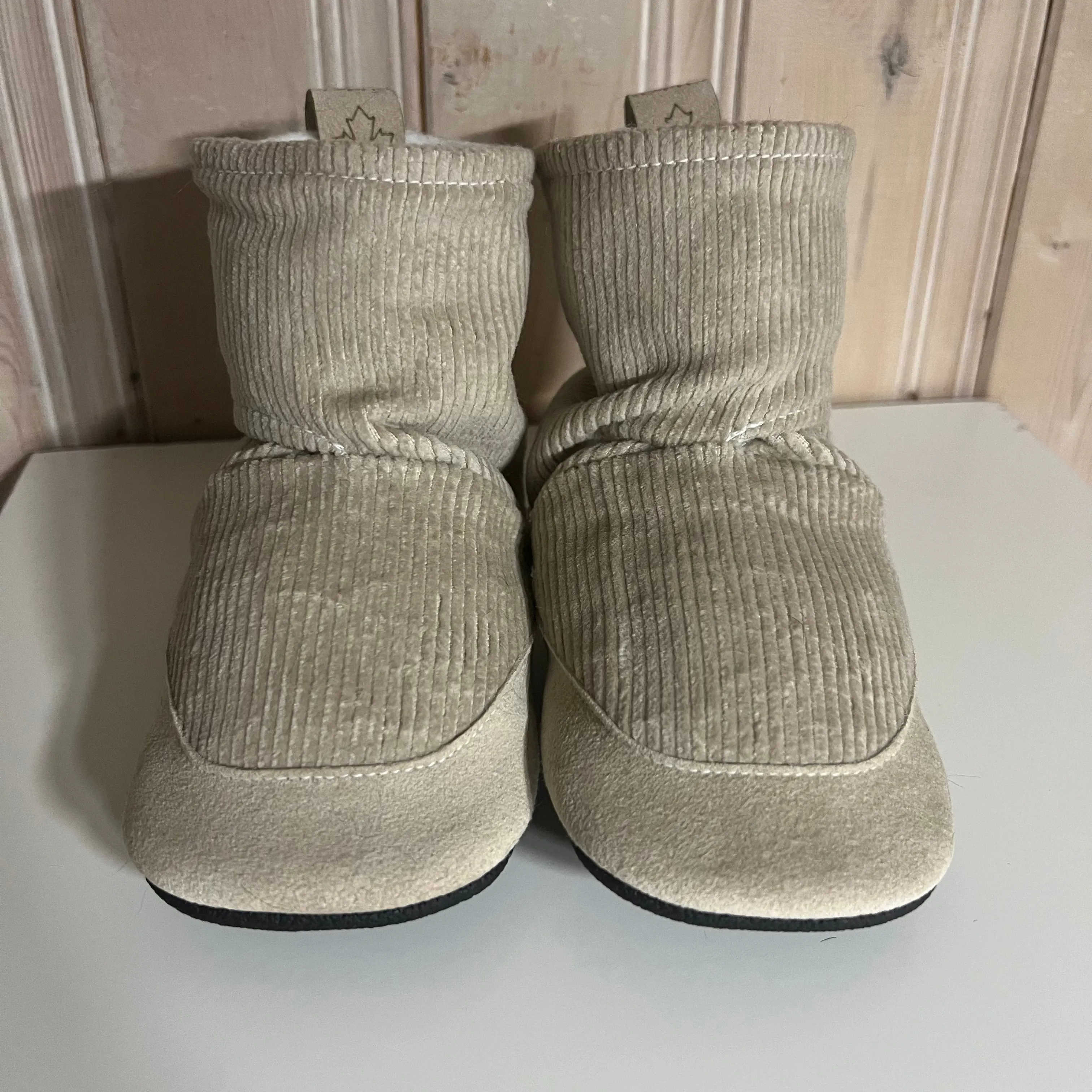 Original boots - cream corduroy