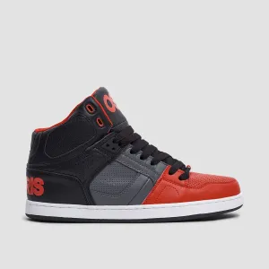 Osiris NYC 83 CLK Shoes - Black/Red/Grey
