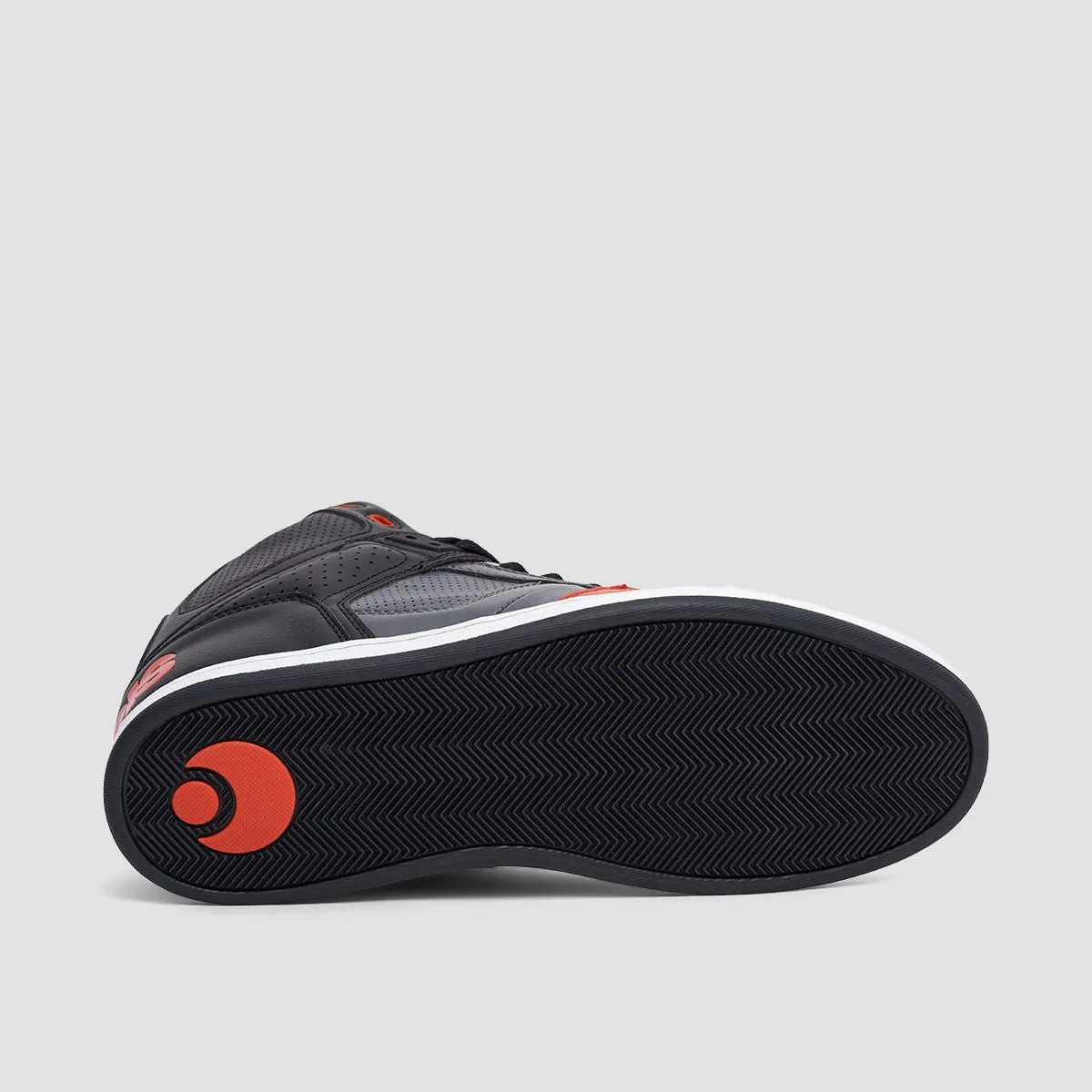Osiris NYC 83 CLK Shoes - Black/Red/Grey