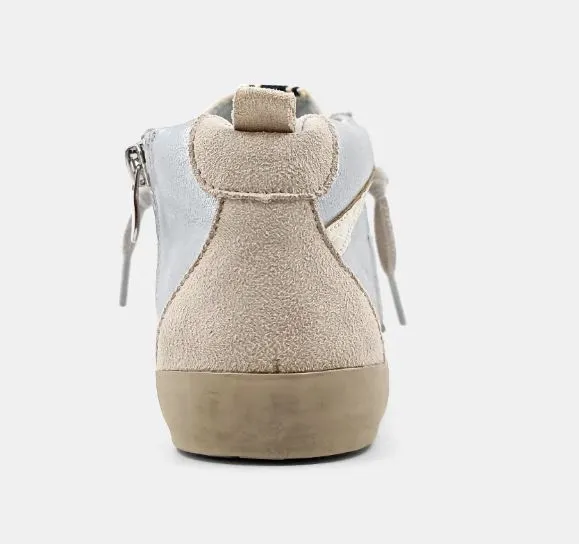 PAULINA KIDS- WHITE/SILVER