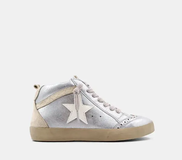 PAULINA KIDS- WHITE/SILVER