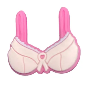 Pink  Bra Croc Charm