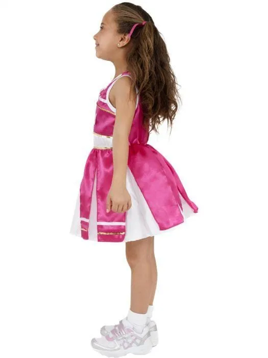 Pink Cheerleader Children's Sport Costume