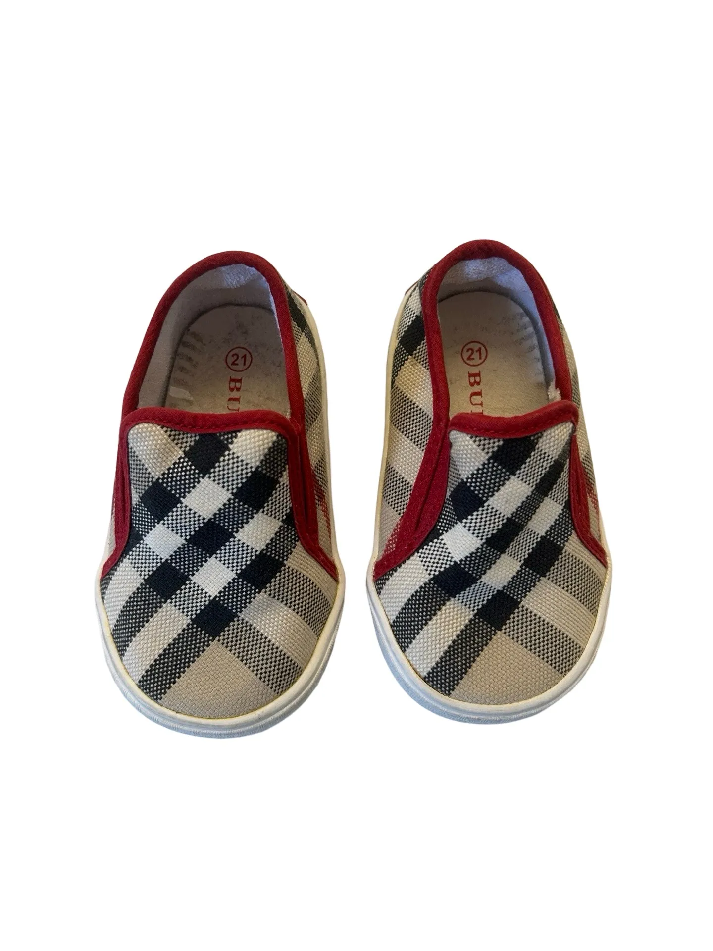 Plaid shoes size 5.5