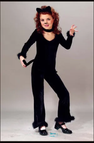 Playful Kitty 8 To 10 Child Girls Costume