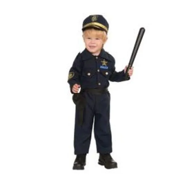 Policeman Costume Size Toddler