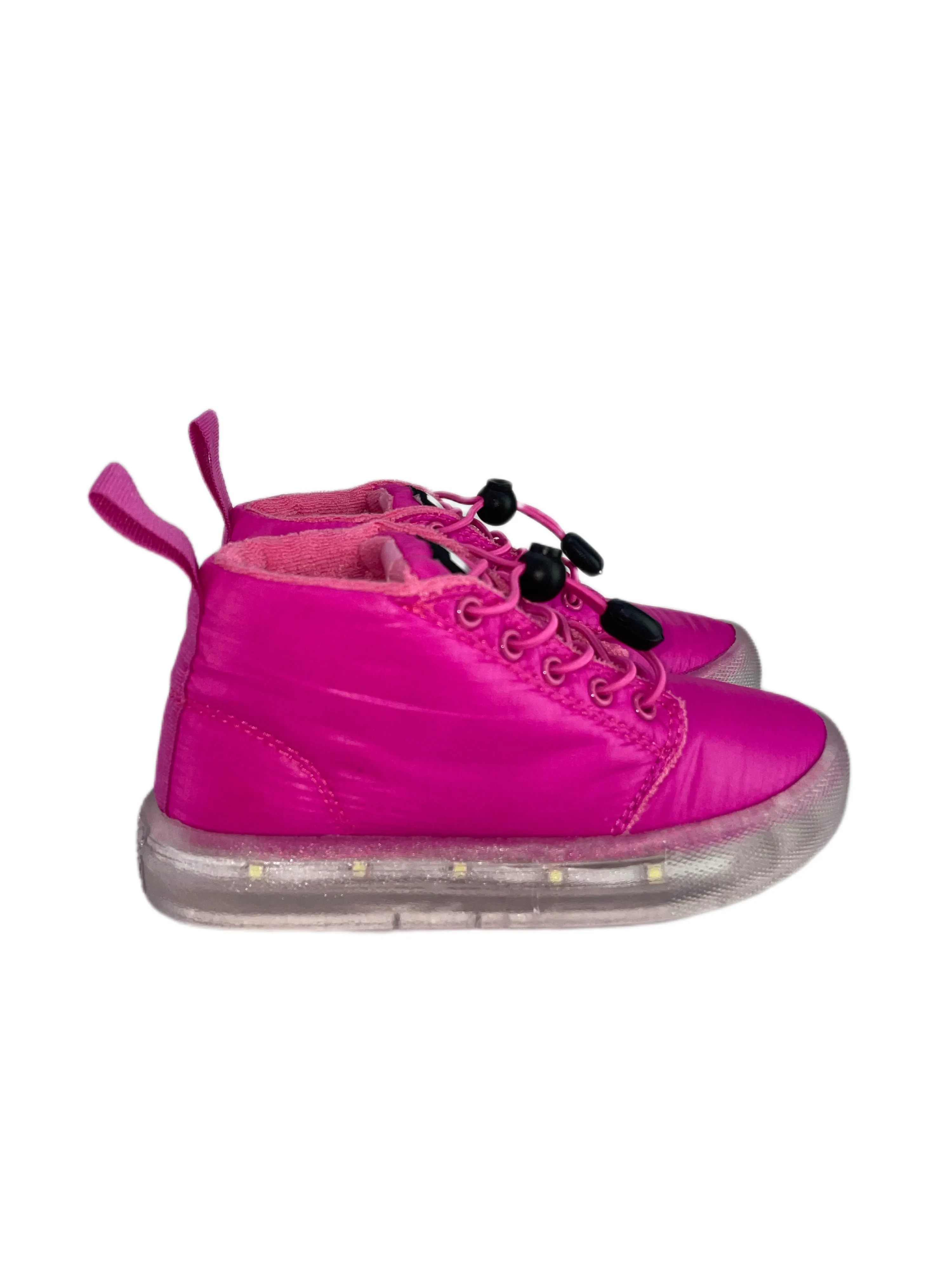 POP SHOES Little Kid's Pink Stanley Puffer Sneakers F19CLPPK NWB