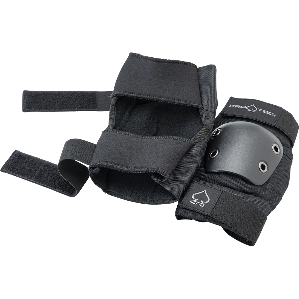 PRO-TEC JUNIOR STREET GEAR WRSIT/ELBOW/KNEE 3PC SET BLACK
