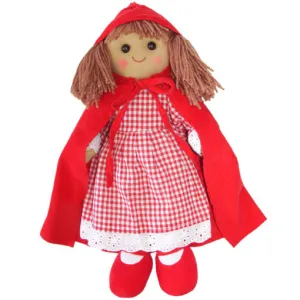 Red Riding Hood Rag Doll, Personalised Gift
