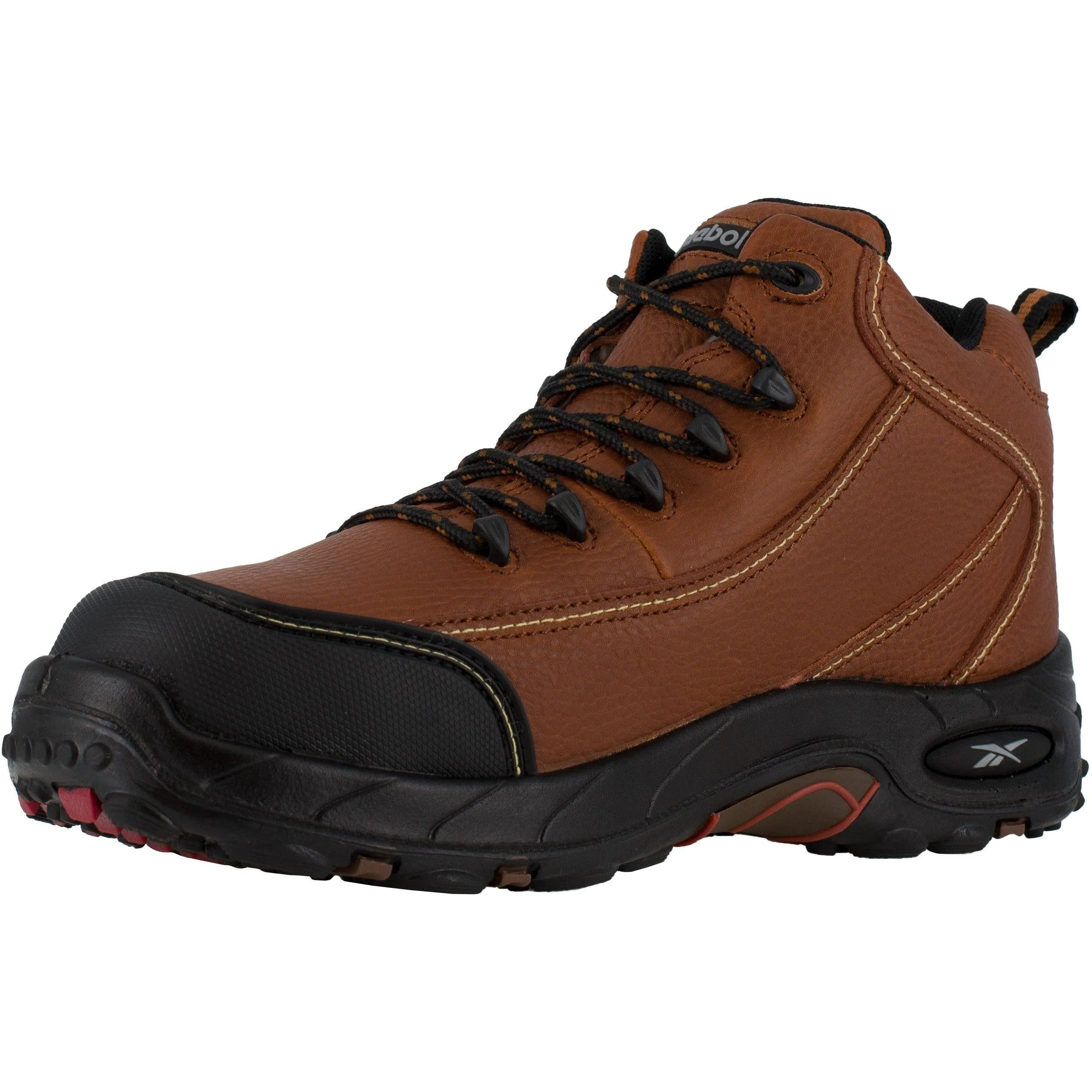 Reebok Men's Tiahawk Comp Toe Met Guard Sport Work Boot - Brown - RB4333