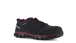 Reebok Women's Sublite Cushion Comp Toe Athletic Work Shoe - Black - RB492