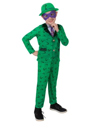 Riddler Deluxe Children's Costume