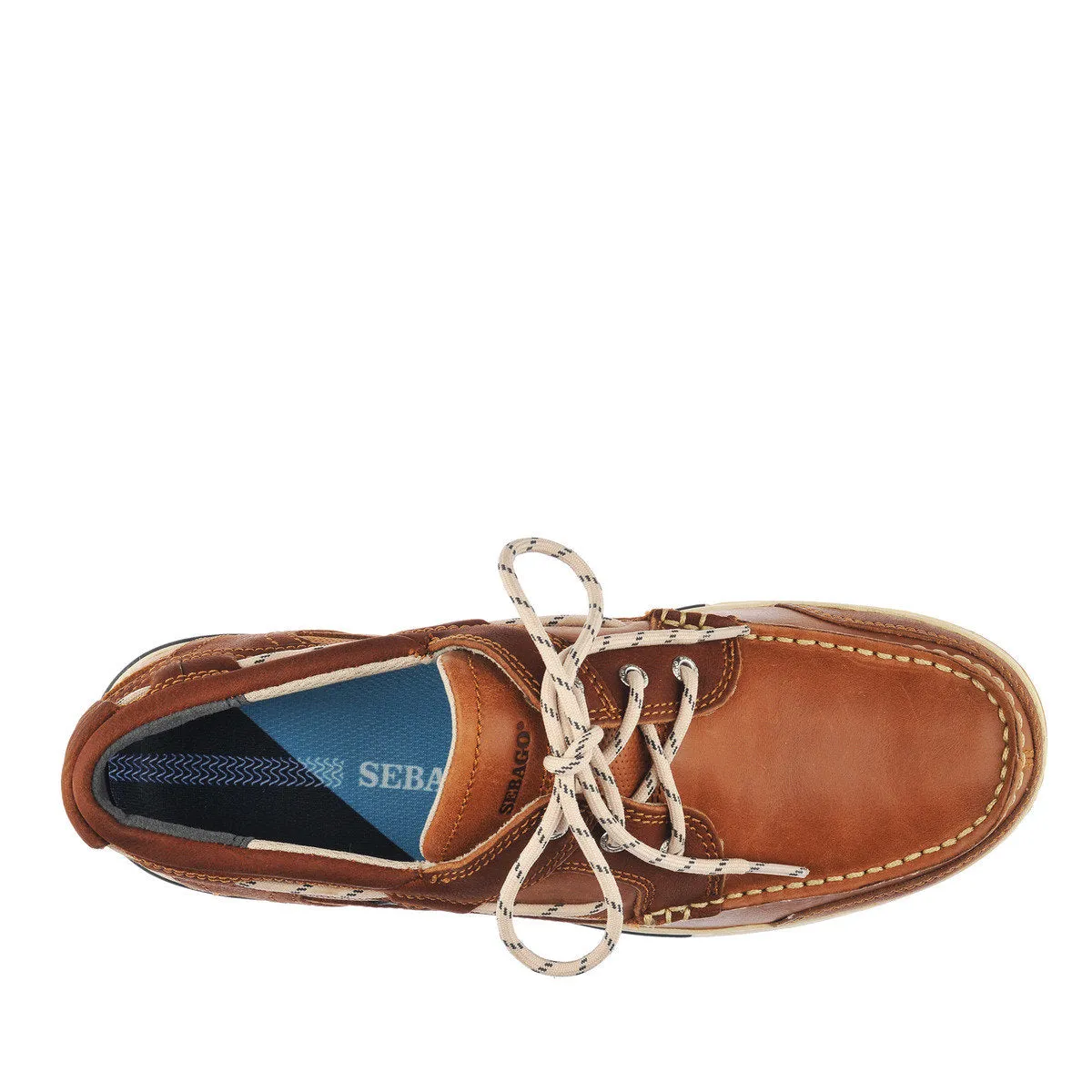 Sebago Mens Triton Three Eye Boat Shoe
