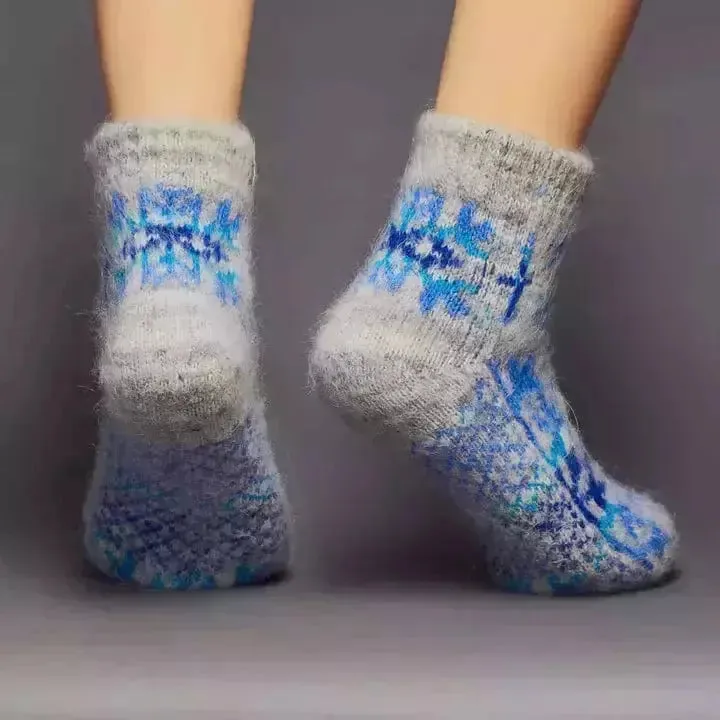 Siberia Spirit Siberian Snowflake Low Socks