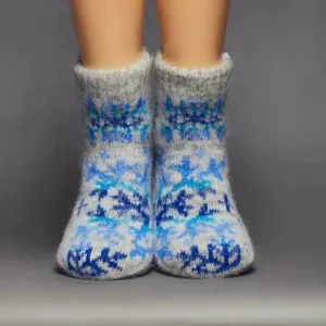 Siberia Spirit Siberian Snowflake Low Socks