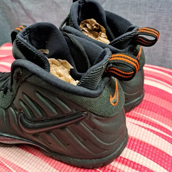 Size 5Y Nike Foamposite Little Posite Pro GS Sequoia Green Shoes 644792-300