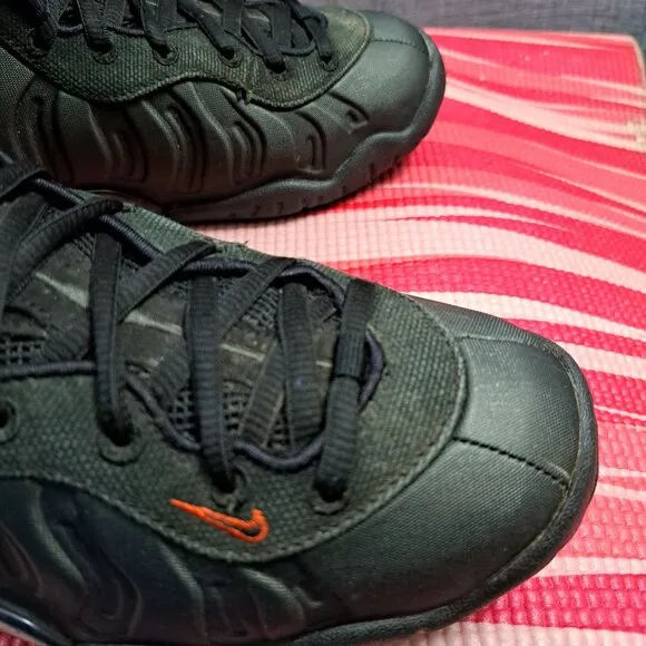 Size 5Y Nike Foamposite Little Posite Pro GS Sequoia Green Shoes 644792-300
