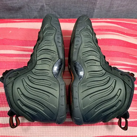 Size 5Y Nike Foamposite Little Posite Pro GS Sequoia Green Shoes 644792-300