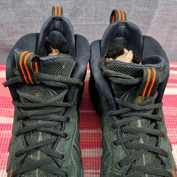 Size 5Y Nike Foamposite Little Posite Pro GS Sequoia Green Shoes 644792-300