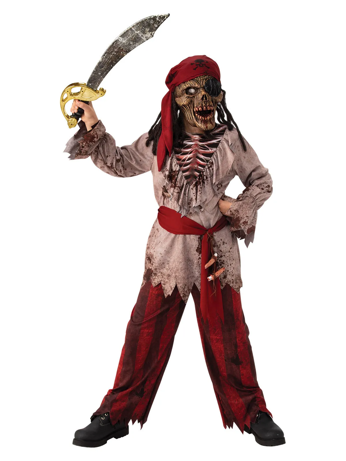 Skeleton Pirate Children's Costume