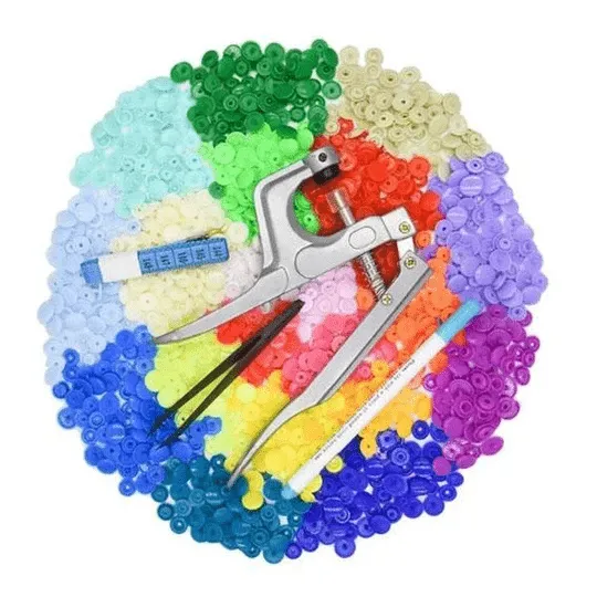 Snap Button DIY Set (150 Pcs Set)