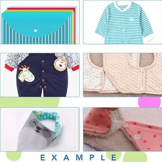 Snap Button DIY Set (150 Pcs Set)