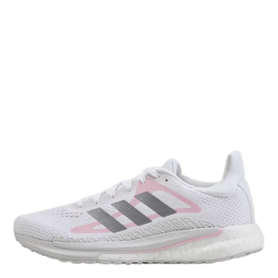 SolarGlide Shoes Cloud White / Silver Metallic / Fresh Candy