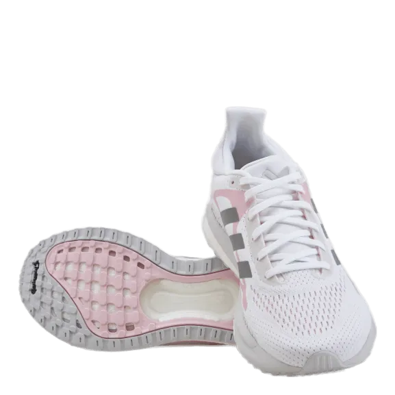 SolarGlide Shoes Cloud White / Silver Metallic / Fresh Candy
