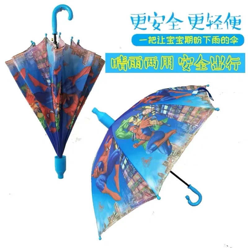 Spider man rain shoes儿童雨鞋雨衣雨伞套装男童蜘蛛侠时尚防滑卡通雨靴小孩水鞋学生鞋
