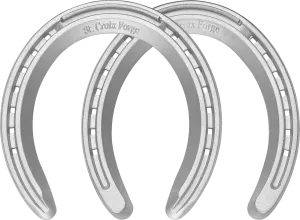 St. Croix XLT Aluminum Horseshoes - Fronts