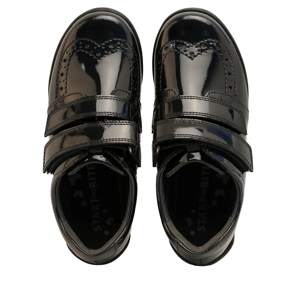 Start-Rite Flair Black Patent School Shoes