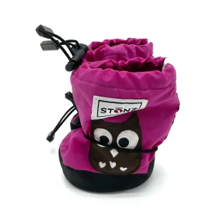 Stonz fleece lined booties - small (0-6m)