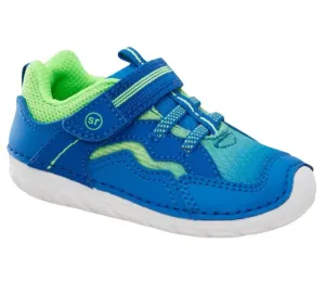 STRIDE RITE - Soft motion kylo sneaker Blue/Lime